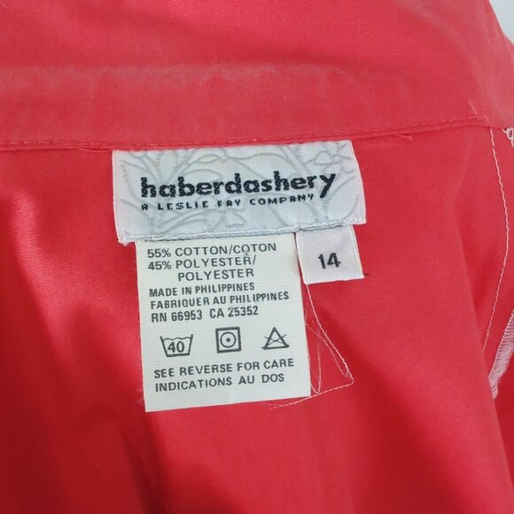 Vintage Haberdashery Windbreaker Jacket Large Sailing Yachting Preppy - Picture 8 of 13